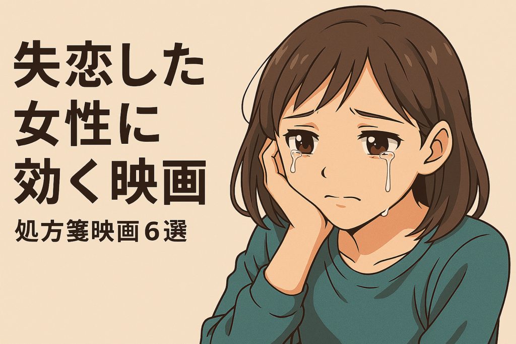 失恋しちゃて映画見ようとしている画像