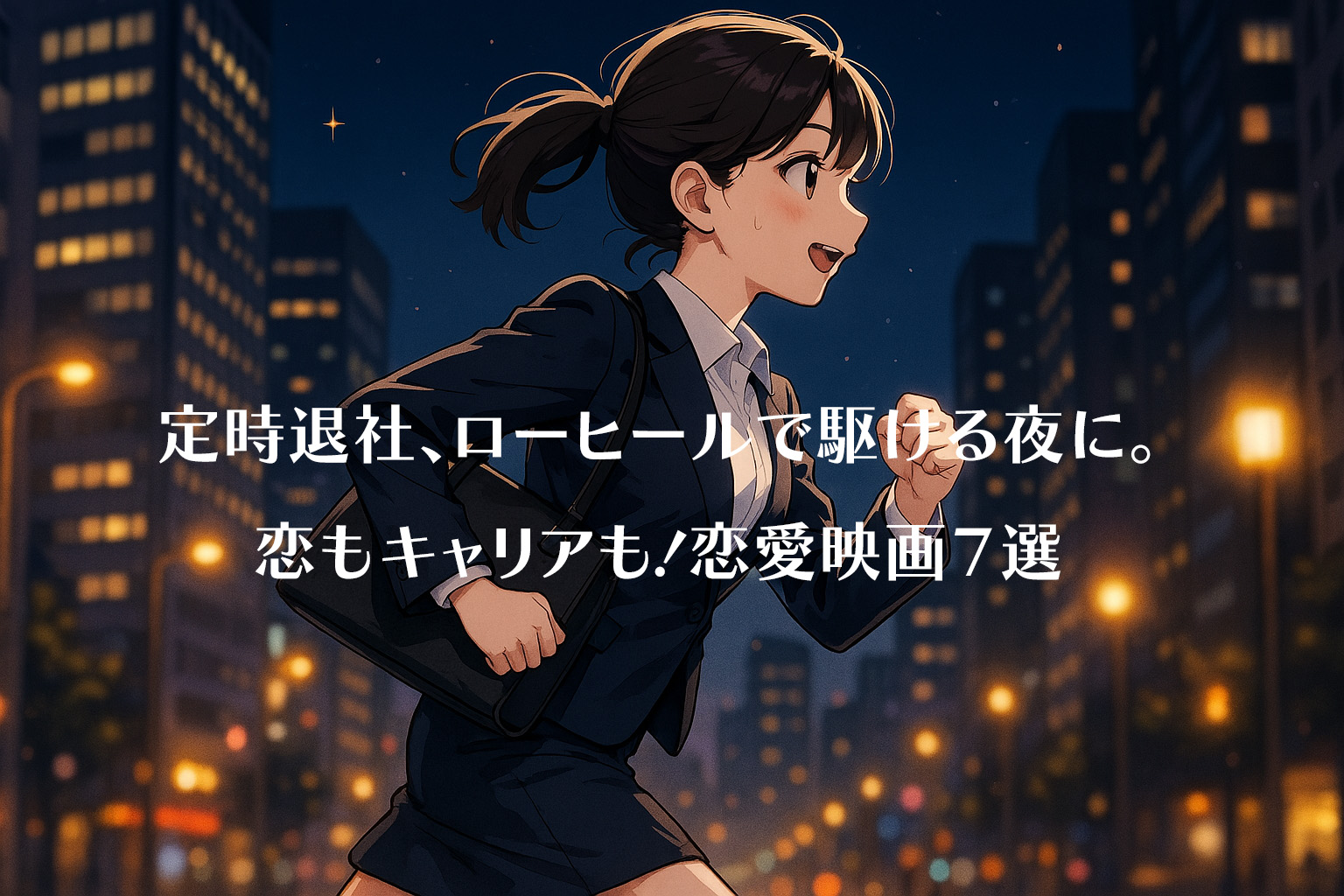 定時退社で恋愛映画